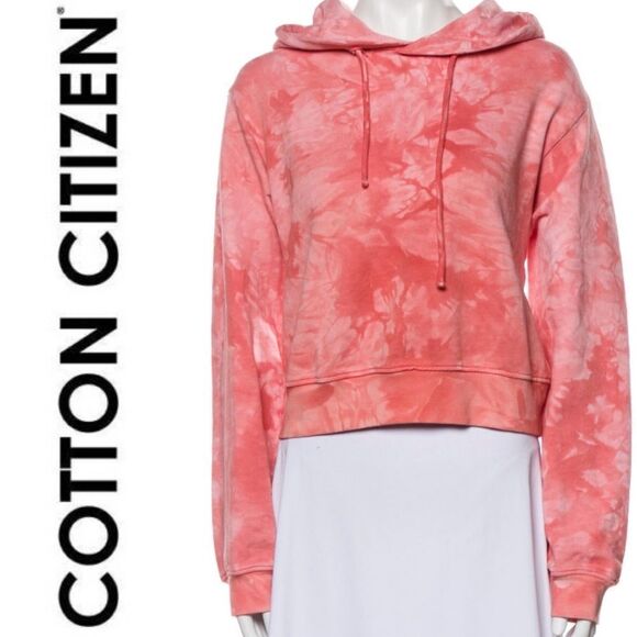Cotton Citizen Tye Dye Print Crew Neck Sweatshirt Hoodie - Picture 1 of 7